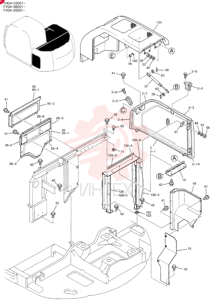 GUARD ASSY. YY21C00010F1 (4)