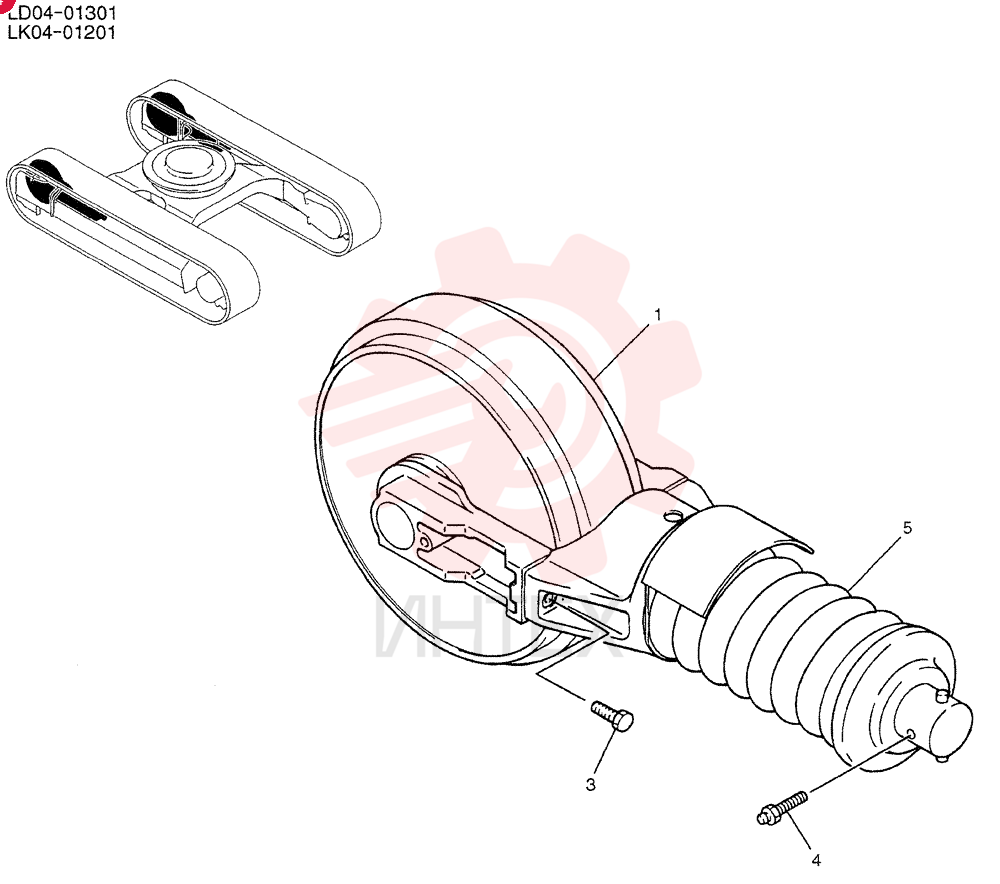 IDLER YN52D00024F2