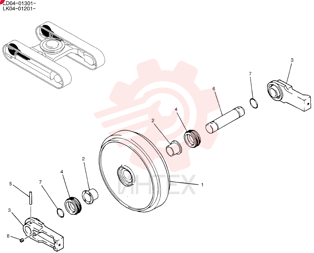 IDLER YN52D00009F1