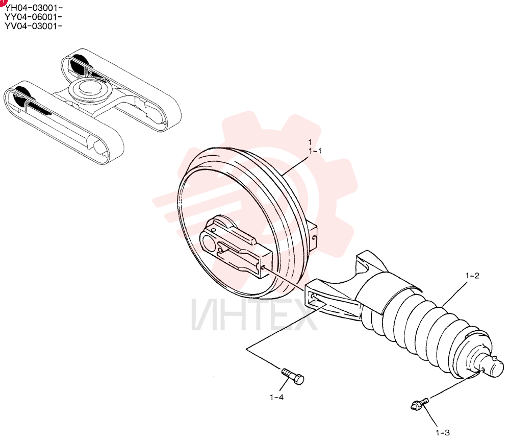IDLER YX52D00009F1