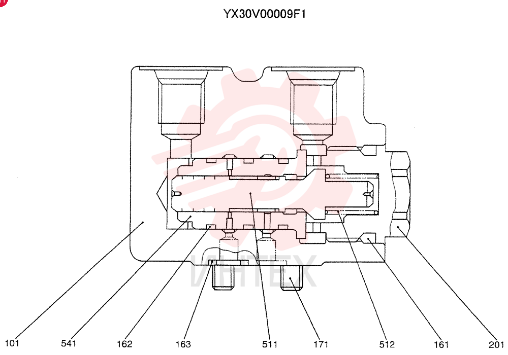 LOCK VALVE YX30V00009F1