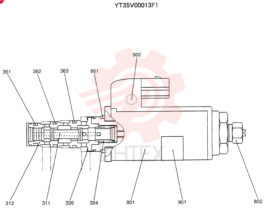 SOLENOID VALVE YT35V00013F1