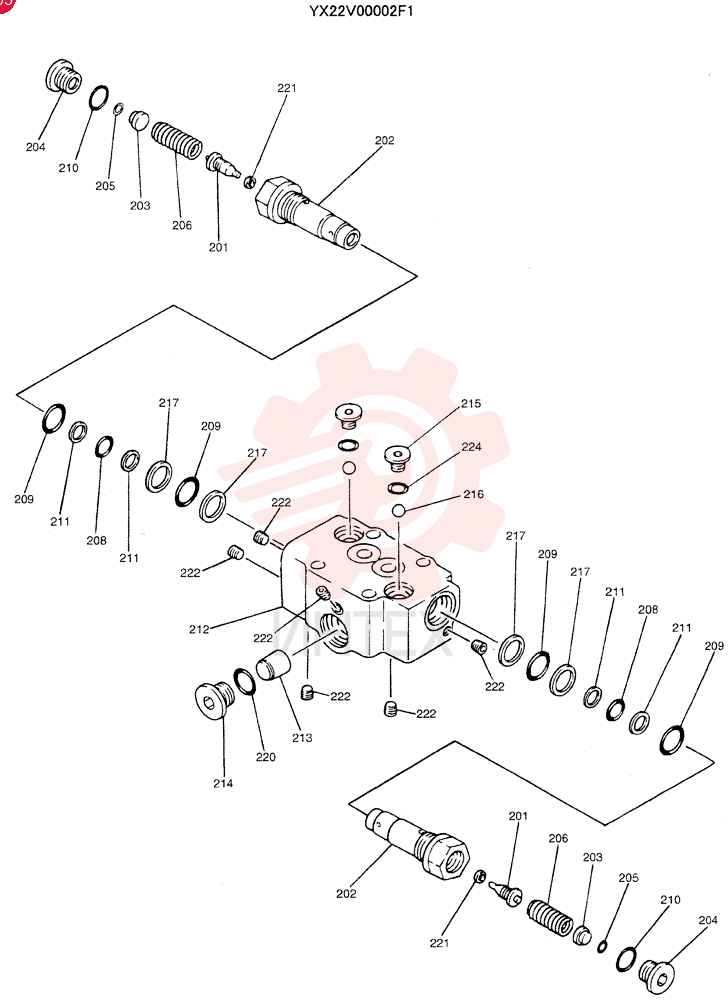 VALVE YX22V00002F1