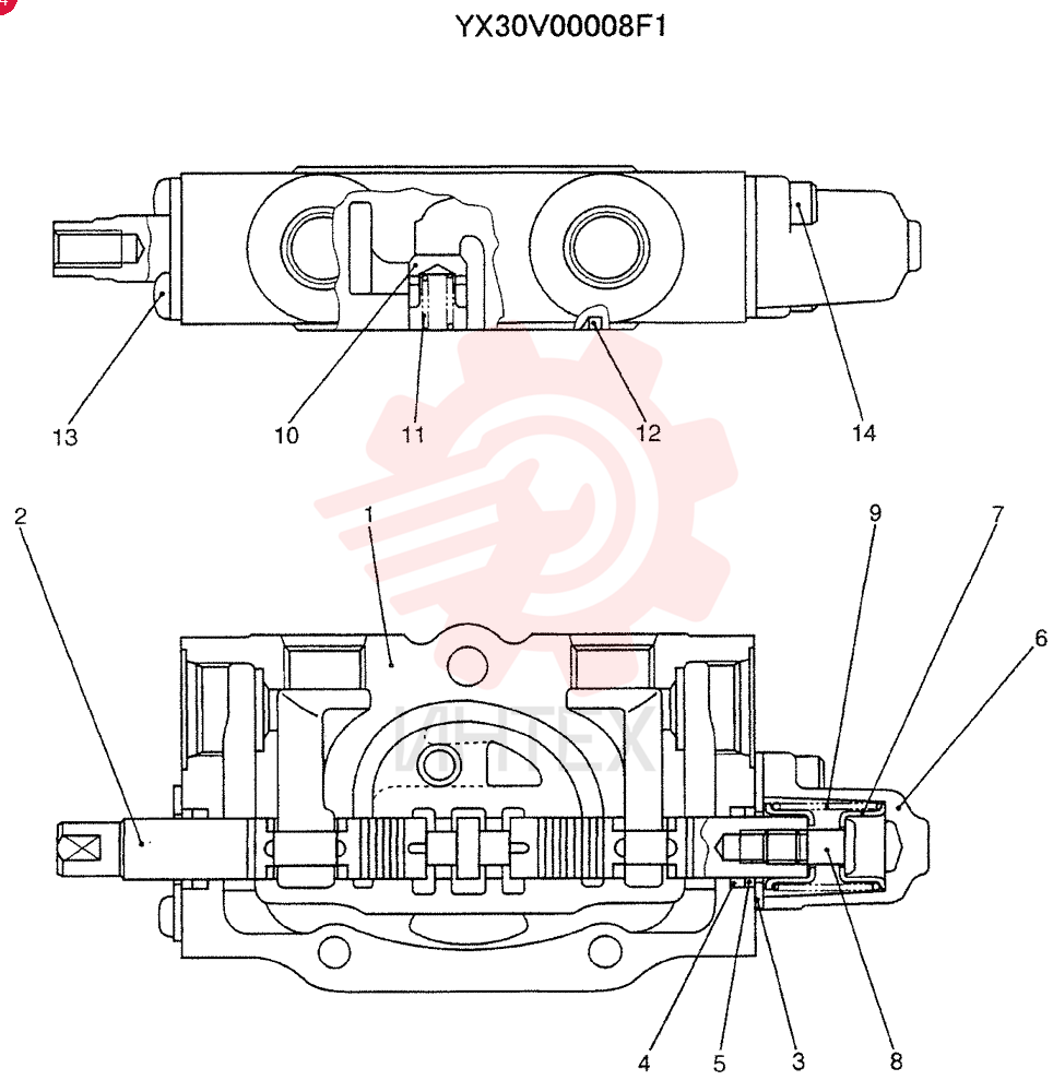 VALVE SECTION YX30V00008F1