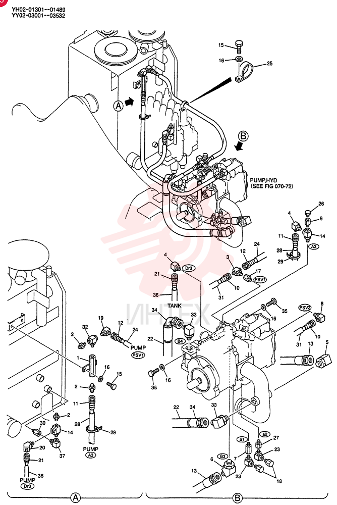 CONTROL LINES, PUMP YY06H00007F2 (2)