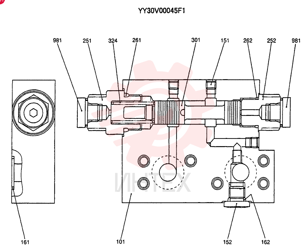 CONTROL VALVE YY30V00045F1