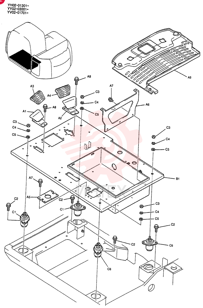 PLATE ASSY. YY03M00014F1