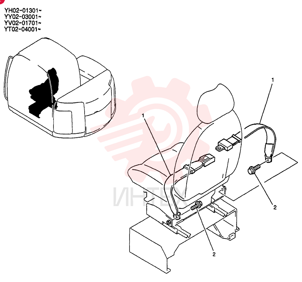 SAFETY BELT YT25M00022F1