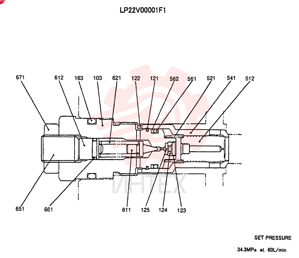 VALVE LP22V00001F1