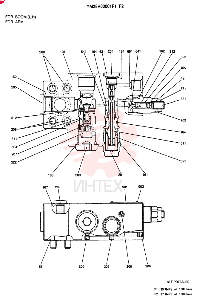 VALVE YM28V00001F1