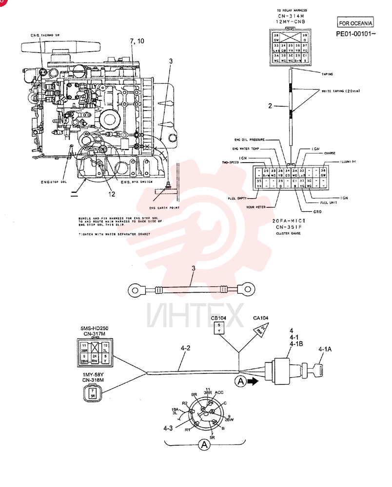 ASSY, Serial Range: PE00101-PE02108 PE13E00002F3 (4)
