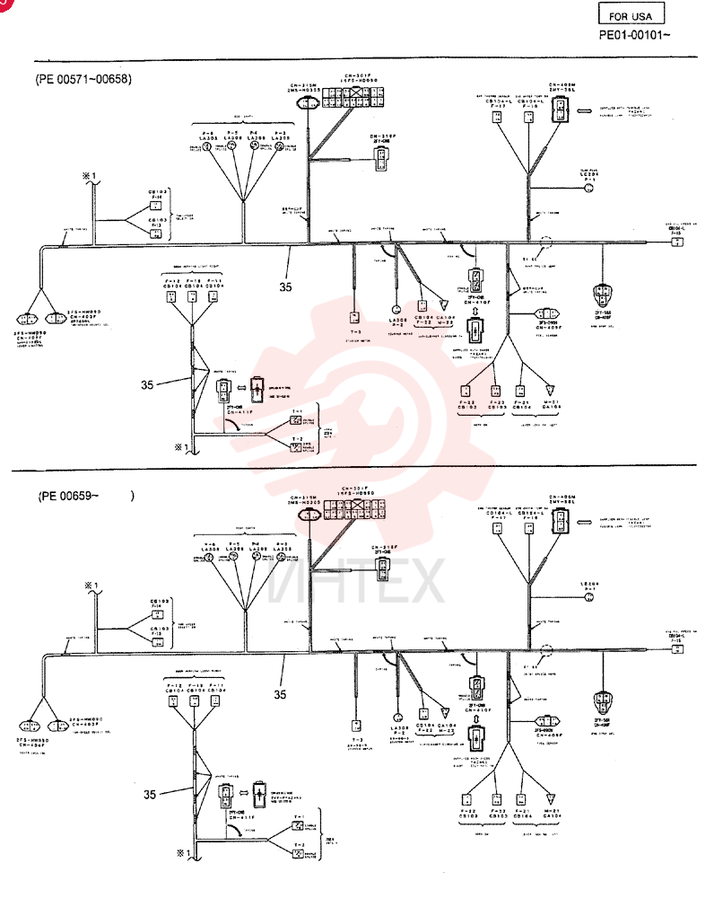 ASSY, Serial Range: PE00101-PE02108 PE13E00002F5 (3)