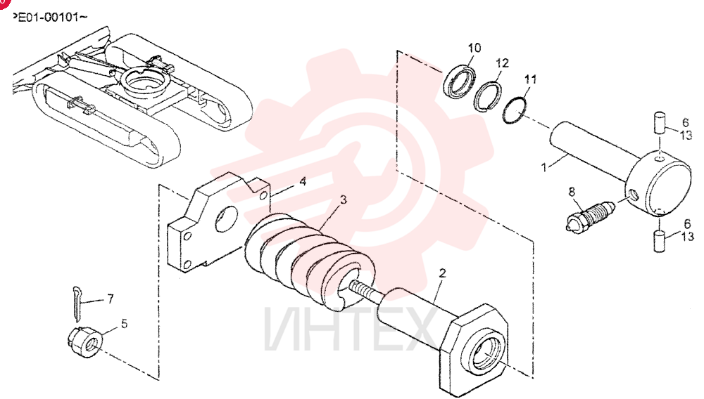 IDLER PE54D00001F1