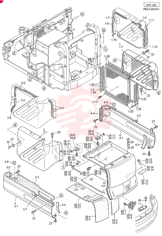 , Serial Range: PE00101-PE00473