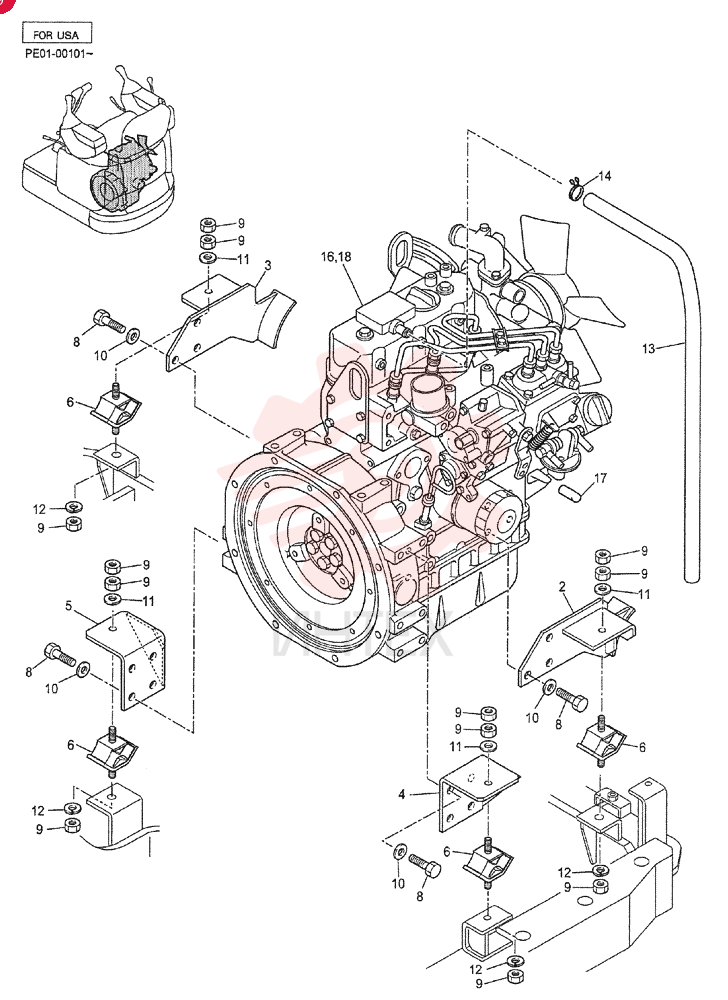 , Serial Range: PE00101-PE00598 PE02P00002F3