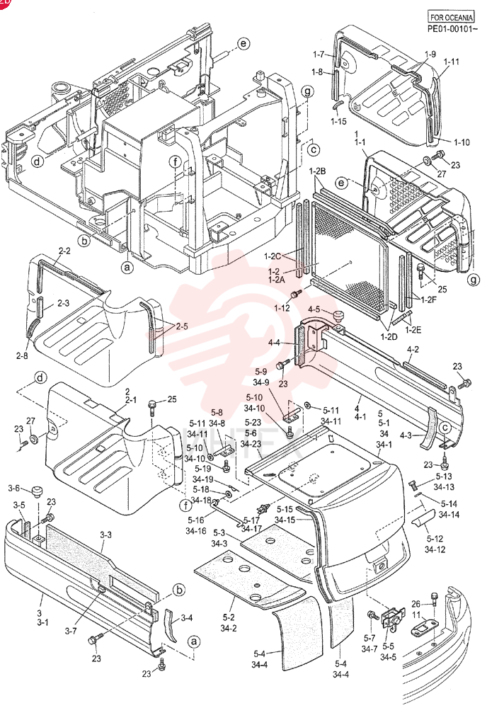 , Serial Range: PE00101-PE02186 PE21C00002F1 (2)