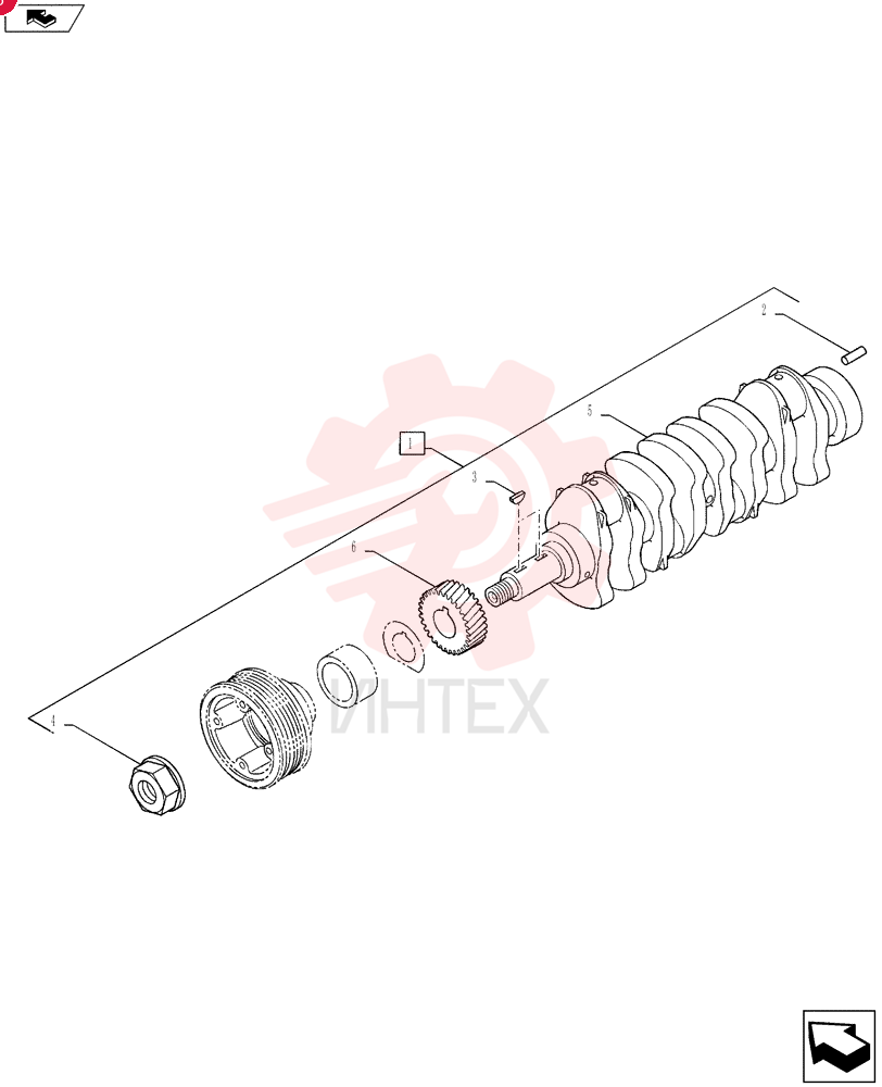 CRANKSHAFT VA32G2000012