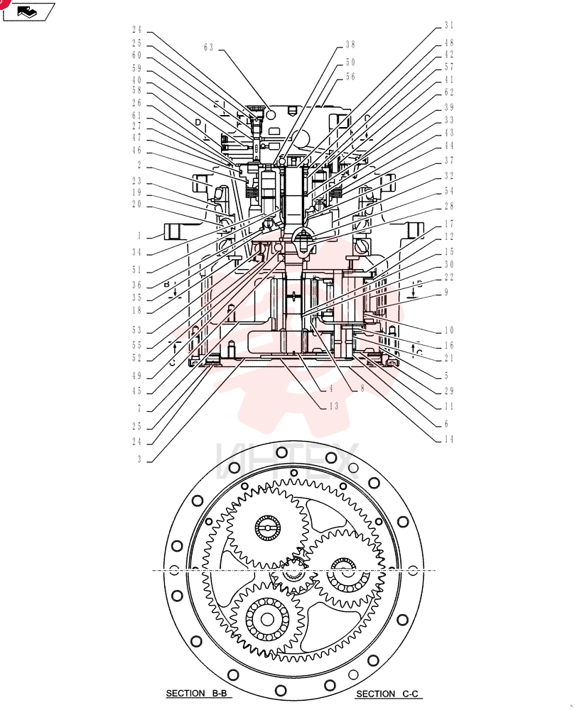 HUB YY15V00015S001