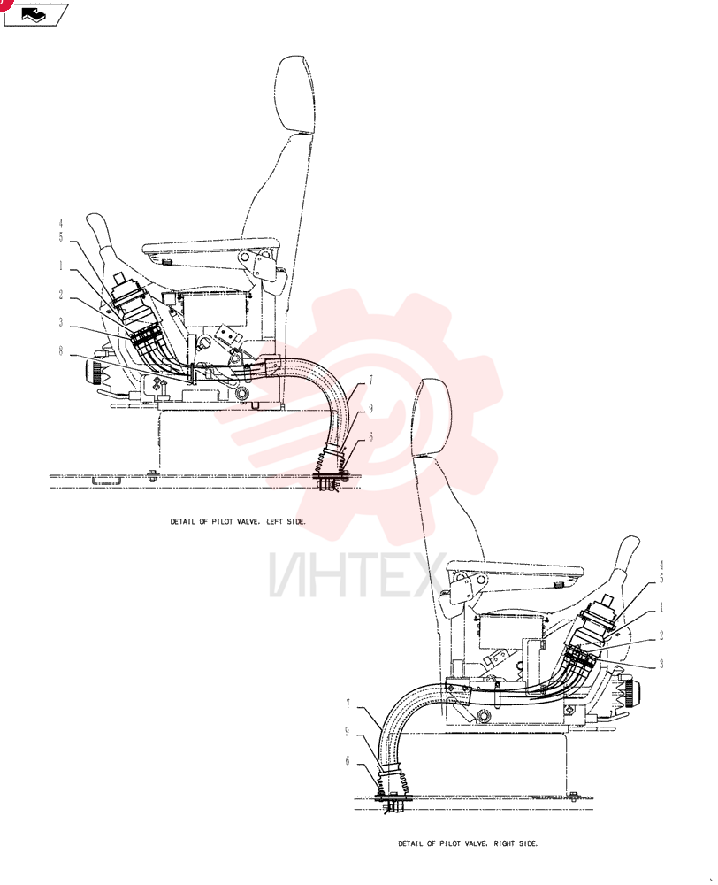 HYDRAULIC VALVE YN30V00111F1