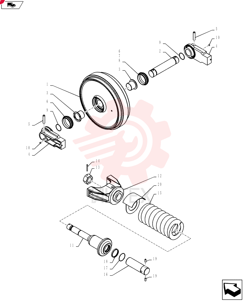 IDLER YY52D00015P1