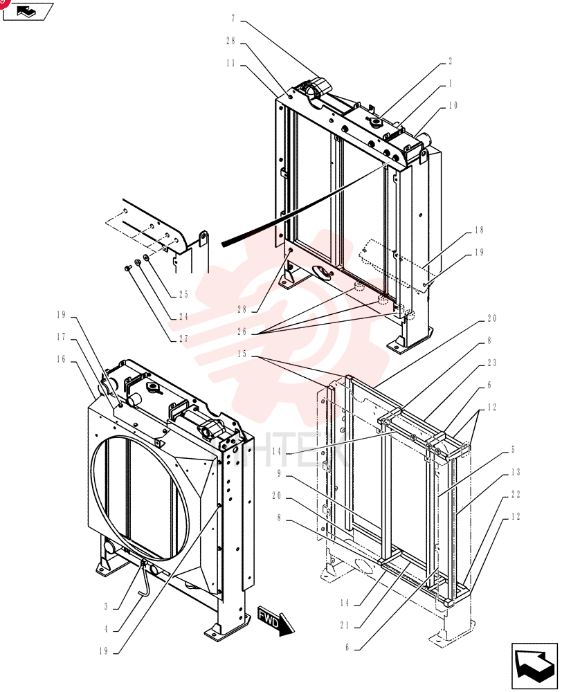 RADIATOR YY05P00031S001