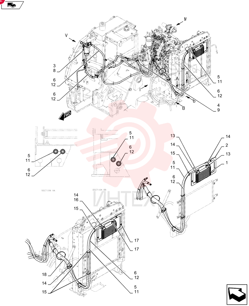 Схема (SK140SRLC) - SHORT RADIUS EXCAVATOR ASN YH06-08001 [NATA13197 -] (9/10-12/12) YY21P00016F1