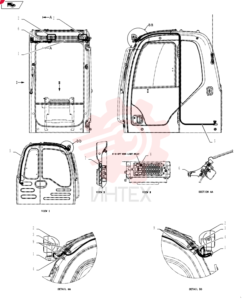 Схема (SK140SRLC) - SHORT RADIUS EXCAVATOR ASN YH06-08001 [NATA13197 -] (9/10-12/12) YY80E00016F1