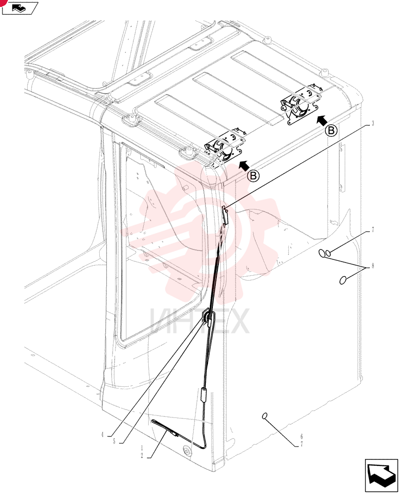 Схема (SK140SRLC) - SHORT RADIUS EXCAVATOR ASN YH06-08001 [NATA13197 -] (9/10-12/12) YT54S00022F1