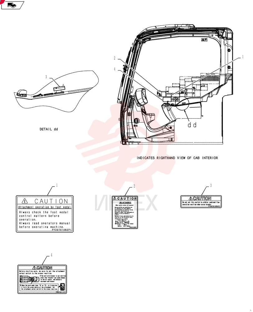 Схема (SK140SRLC) - SHORT RADIUS EXCAVATOR ASN YH06-08001 [NATA13197 -] (9/10-12/12) YF22T00052F9