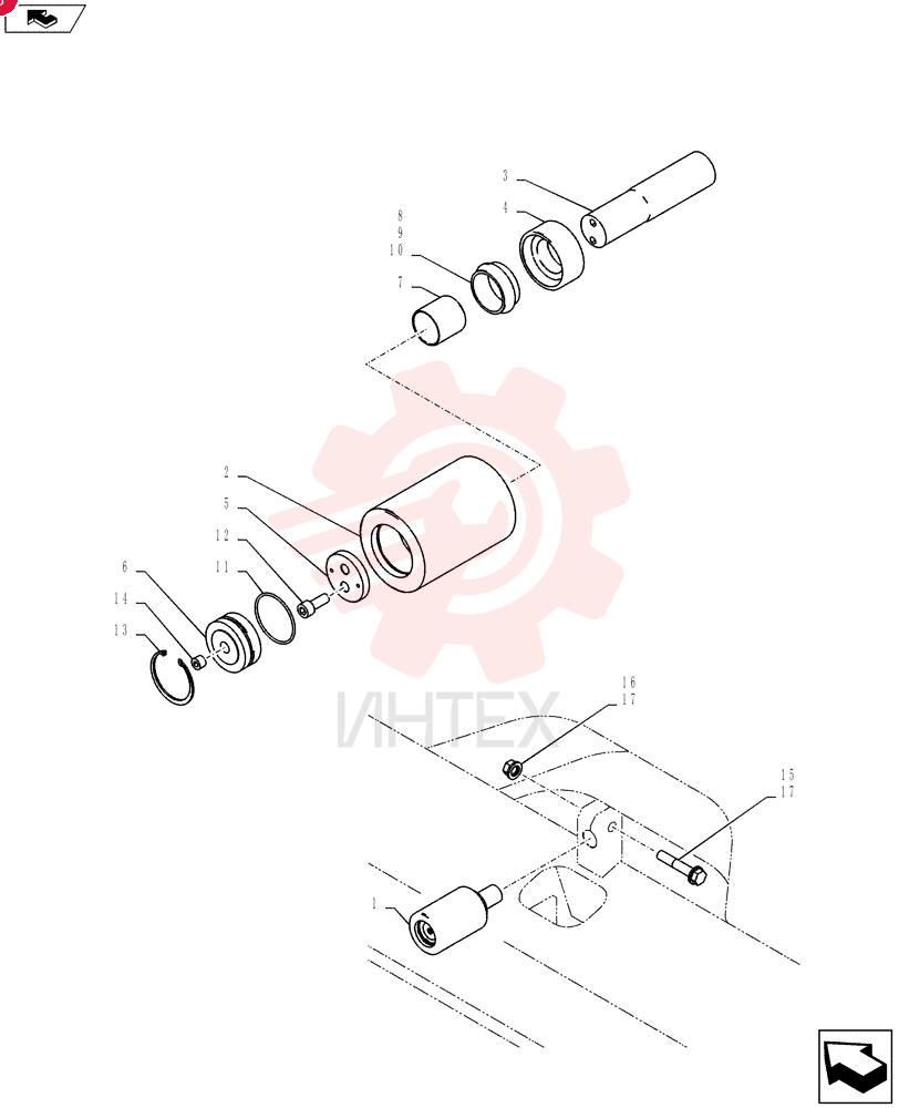 TRACK ROLLER YY64D01002F1