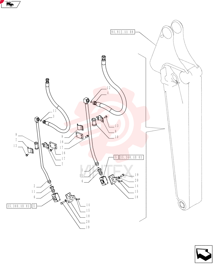 TUBE YX43H01050P1