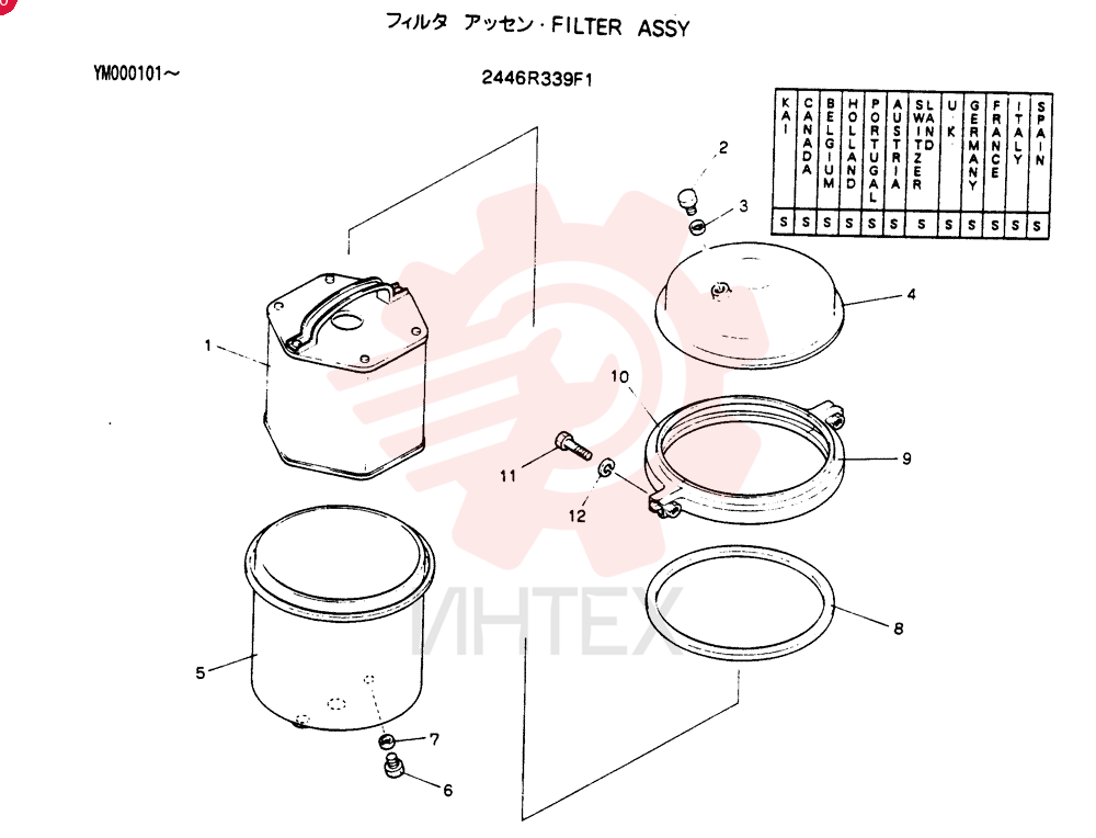 FILTER 2446R339F1