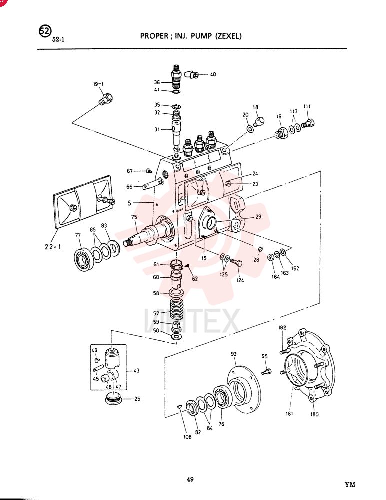 FUEL INJECTION PUMP VI8944206622 (2)