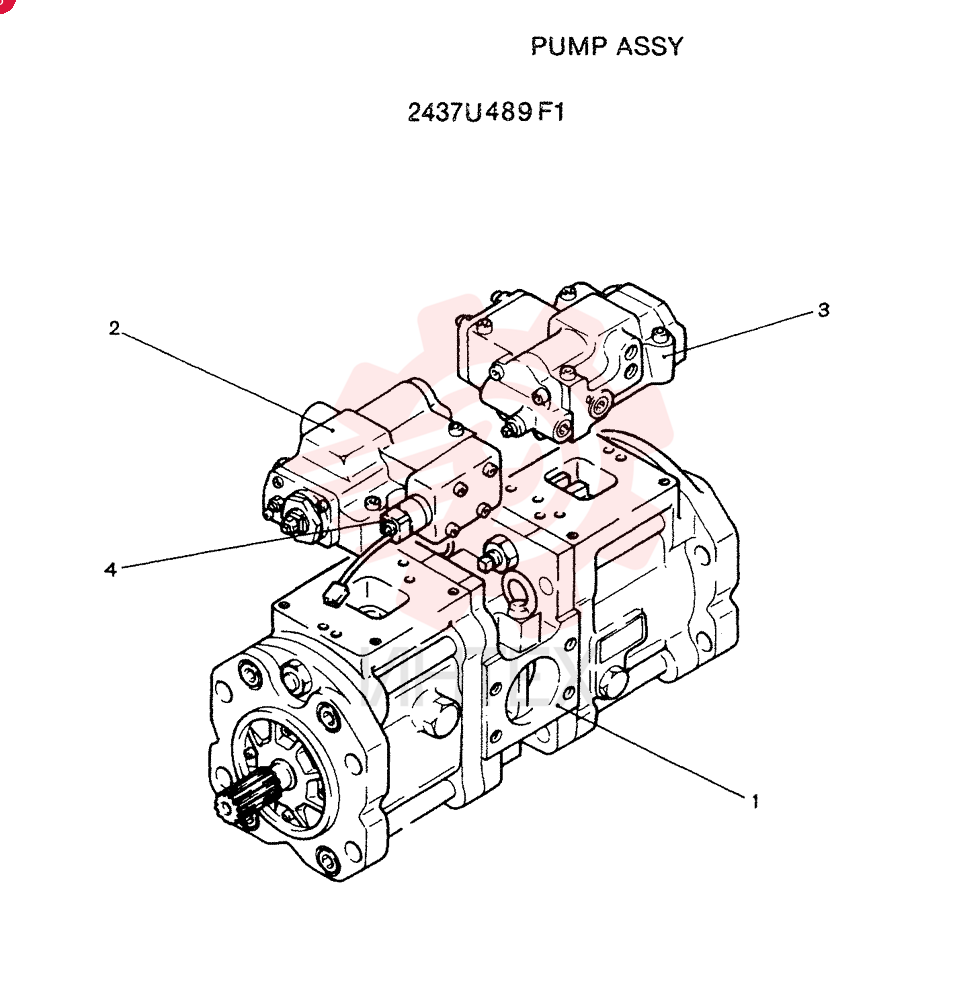 PUMP 2437U489F1