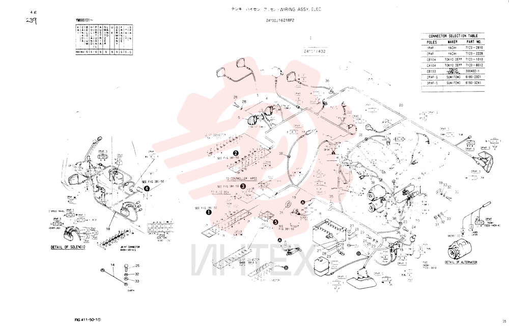 WIRING ASSY, ELEC 24100J16218F2