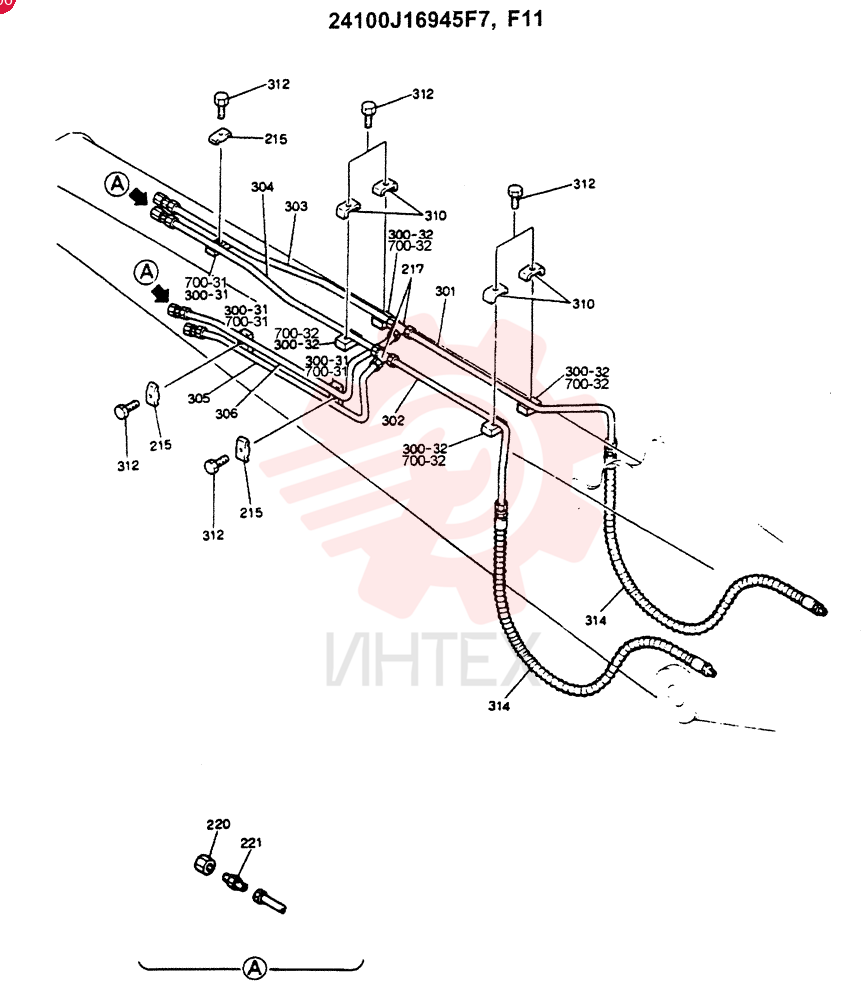 ARM ASSY 2.6M EXTRA (EC) 24100J16945F7 (1)