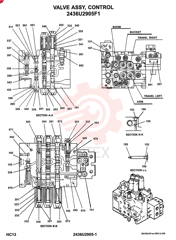 CONTROL VALVE 2436U2905F1 (1)