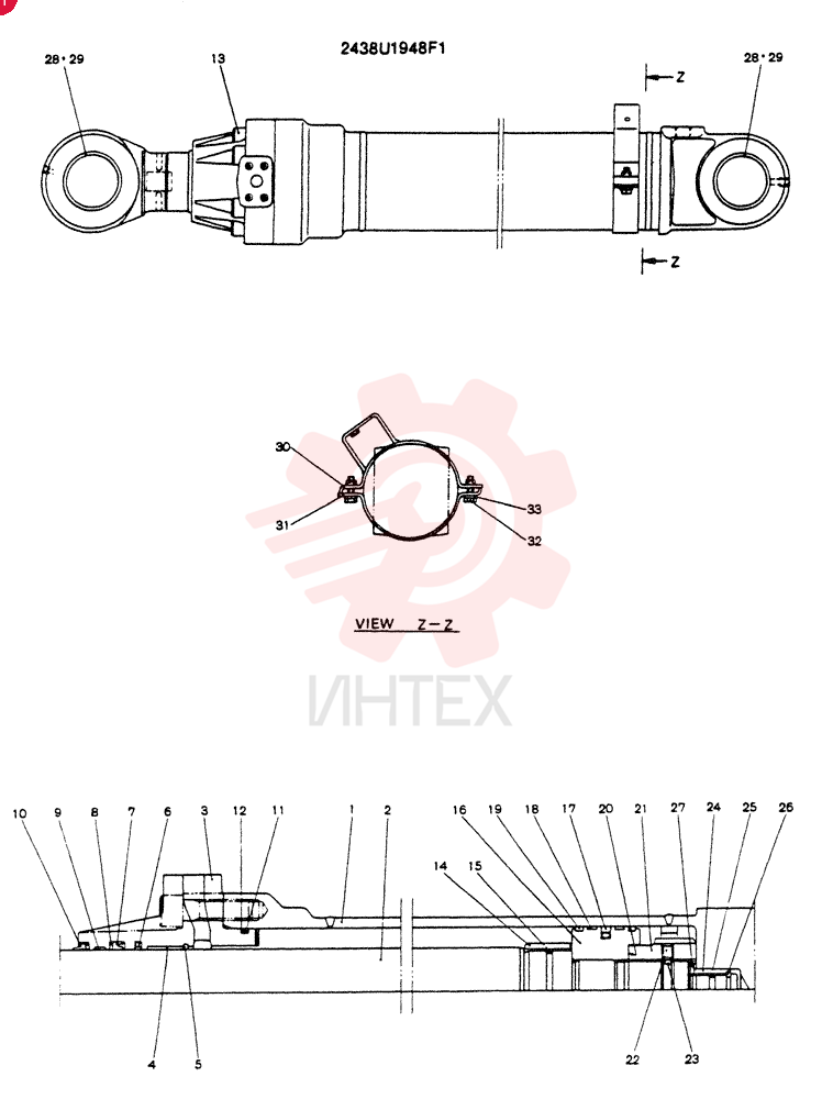 CYLINDER 2438U1948F1