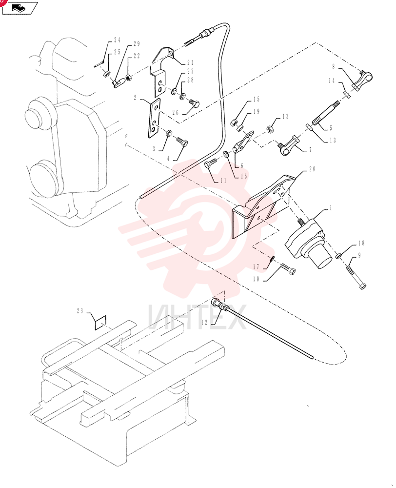 ENGINE CONTROL ASSEMBLY 24100J18864F1
