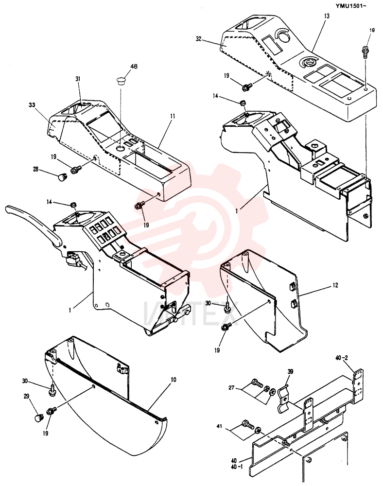 OPERATOR CONTROL ASSY (KAI & EC), QTY-F2: F2 24100J18716F2 (2)