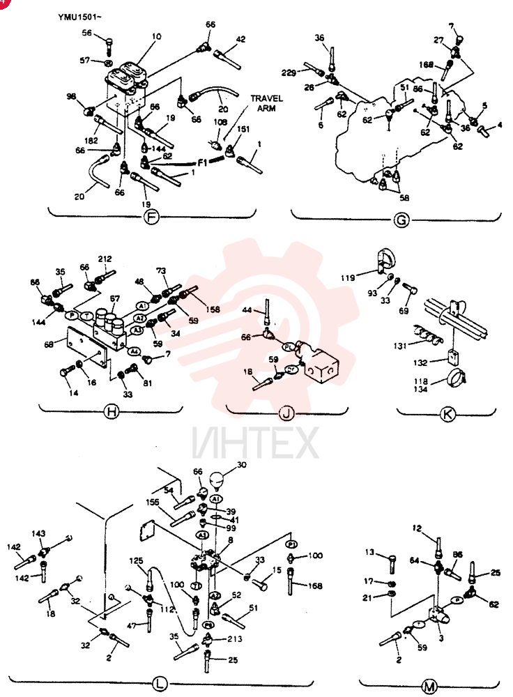 REMOTE CONTROL ASSY (KAI & SA), QTY-F1: F1 24100J17042F1 (2)