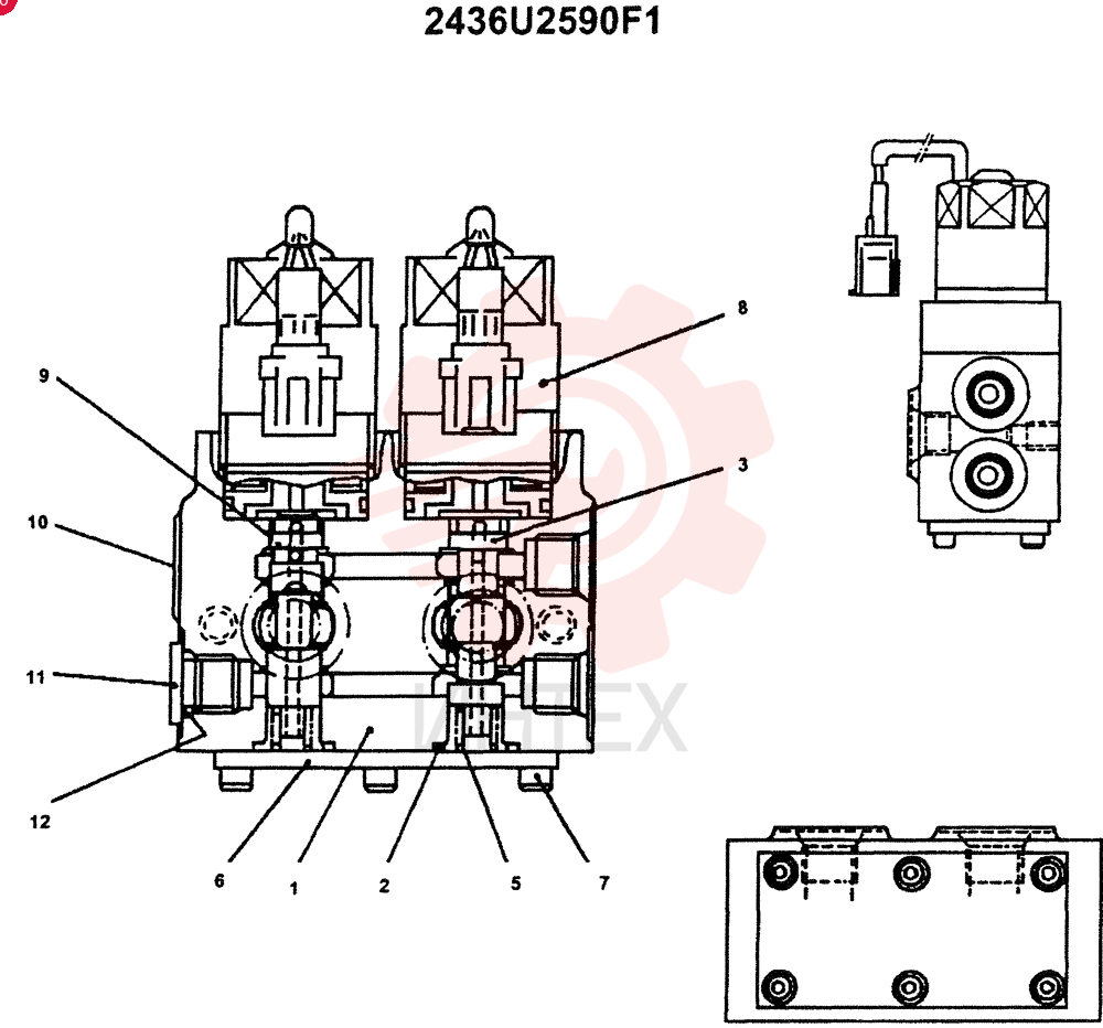 SOLENOID VALVE 2436U2590F1