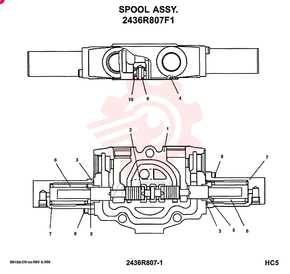 SPOOL 2436R807F1