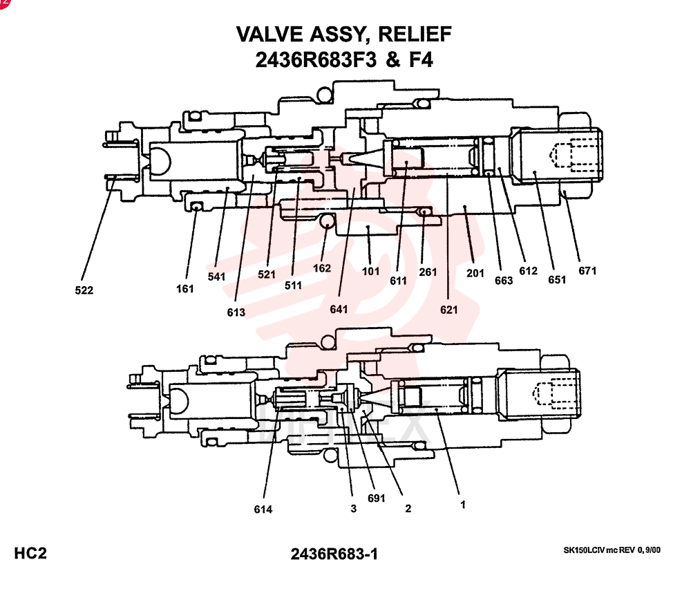 VALVE 2436R683F3