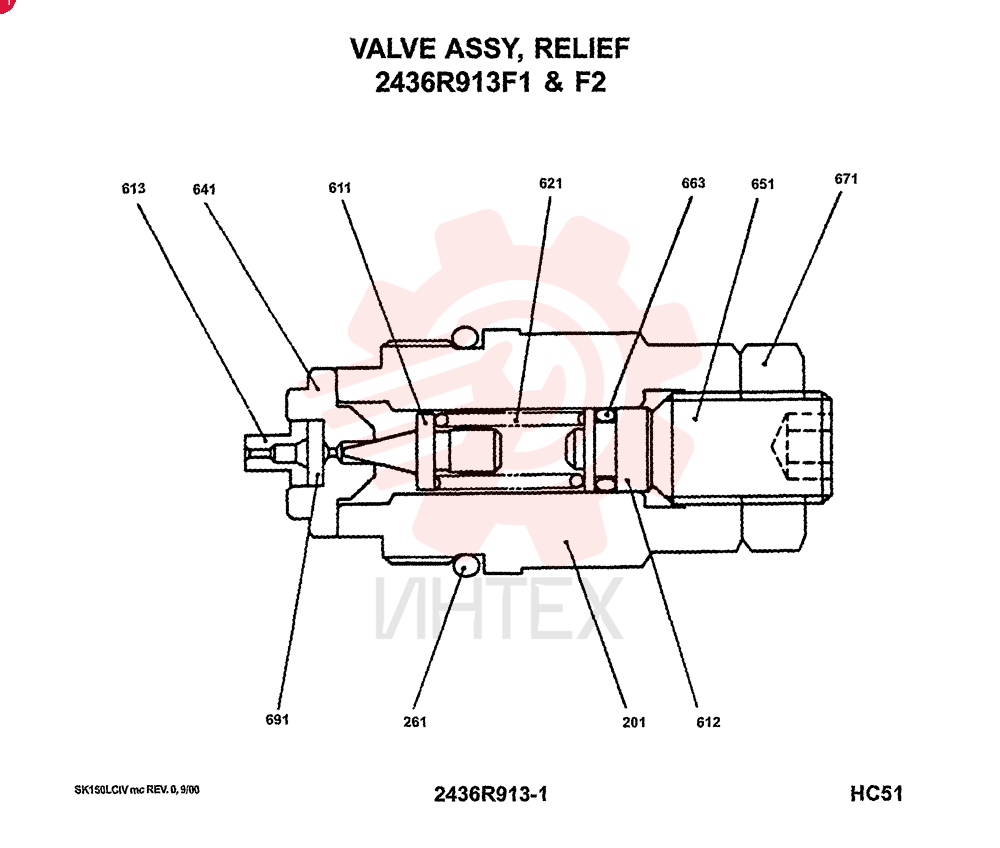VALVE 2436R913F1