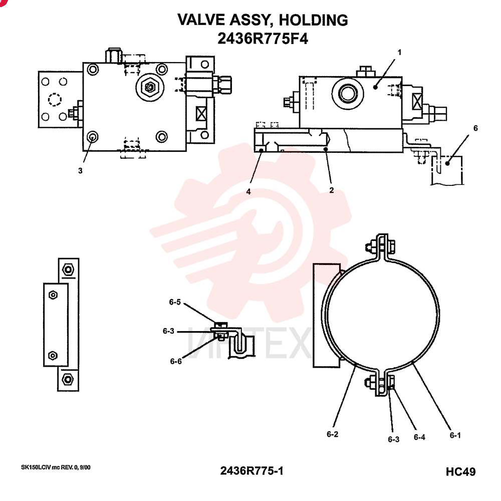 VALVE 2436R775F4