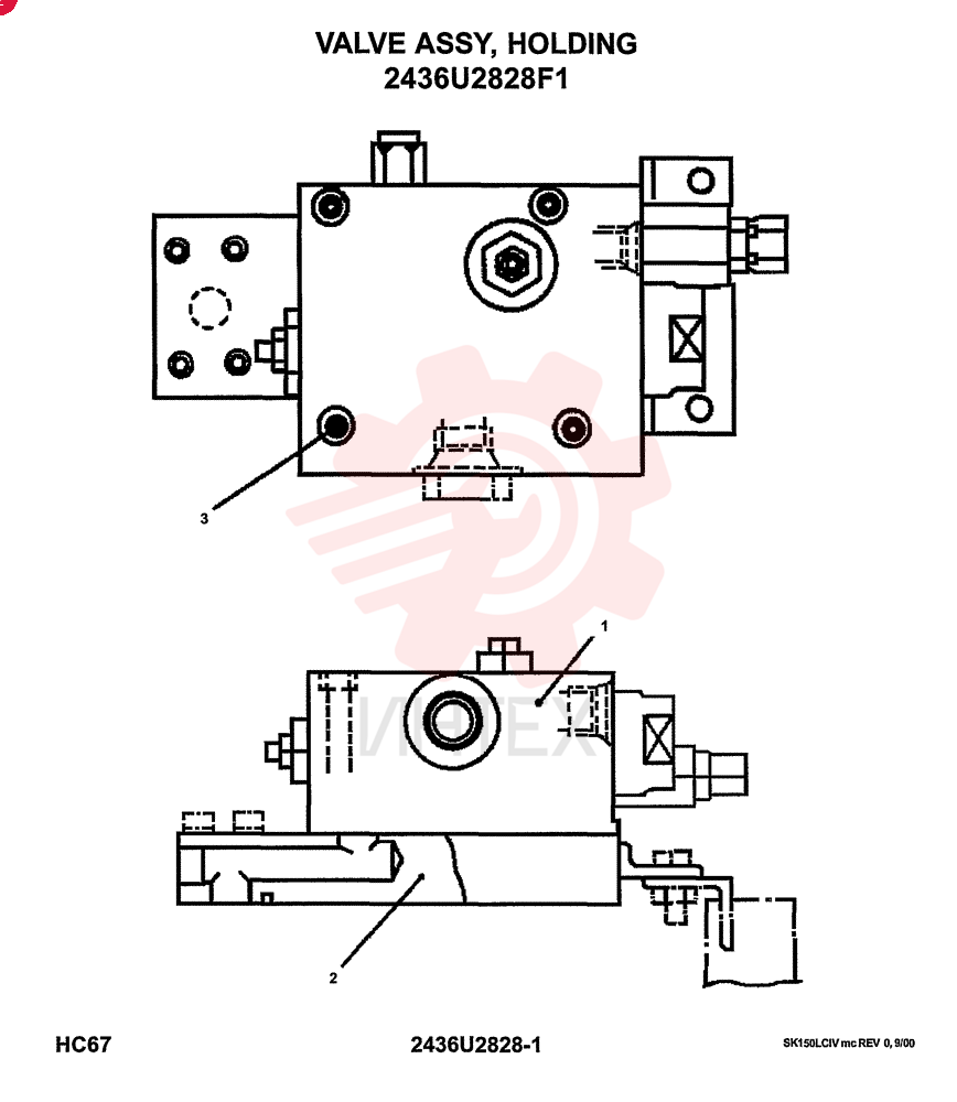 VALVE 2436U2828F1