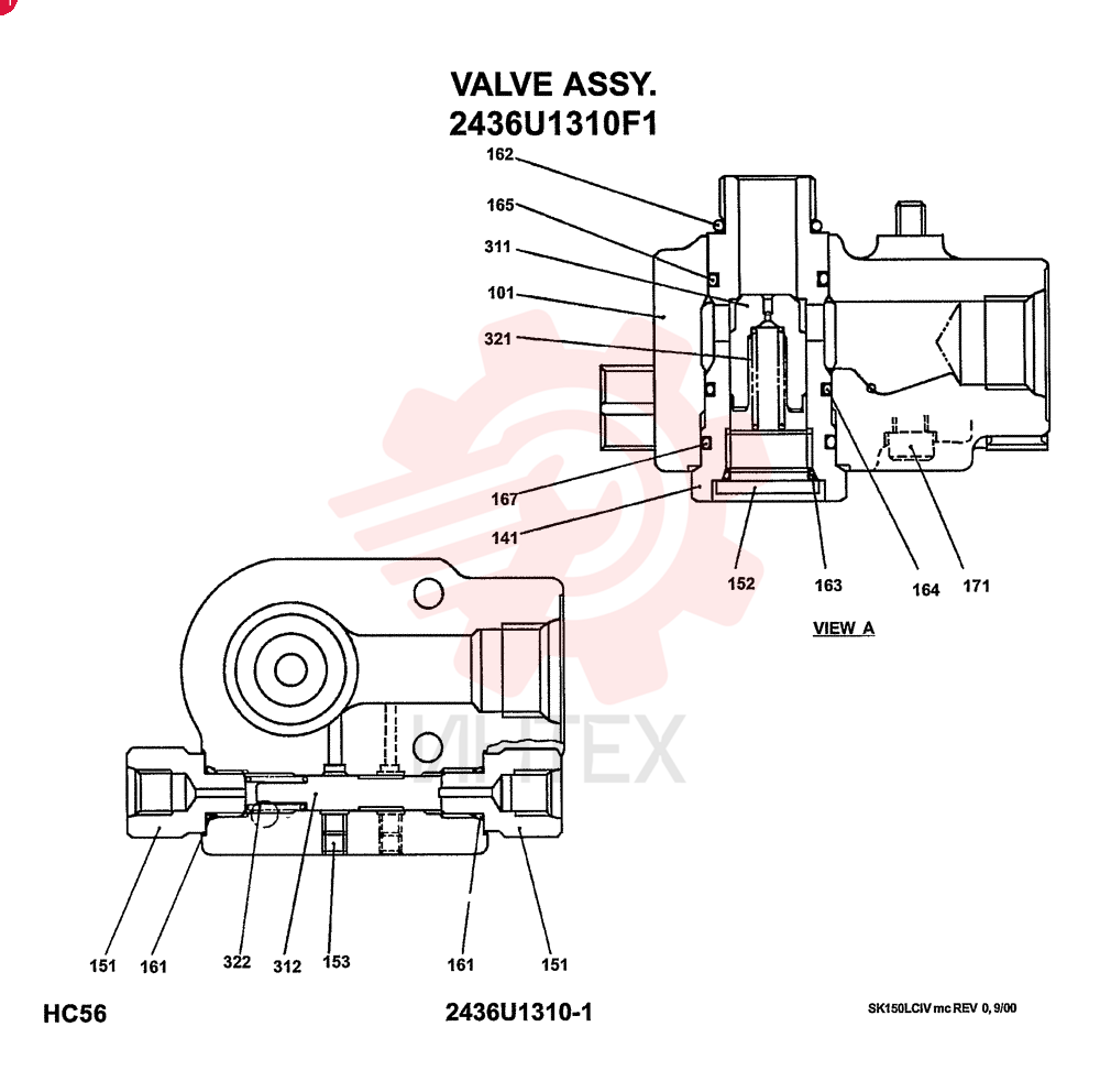 VALVE 2436U1310F1