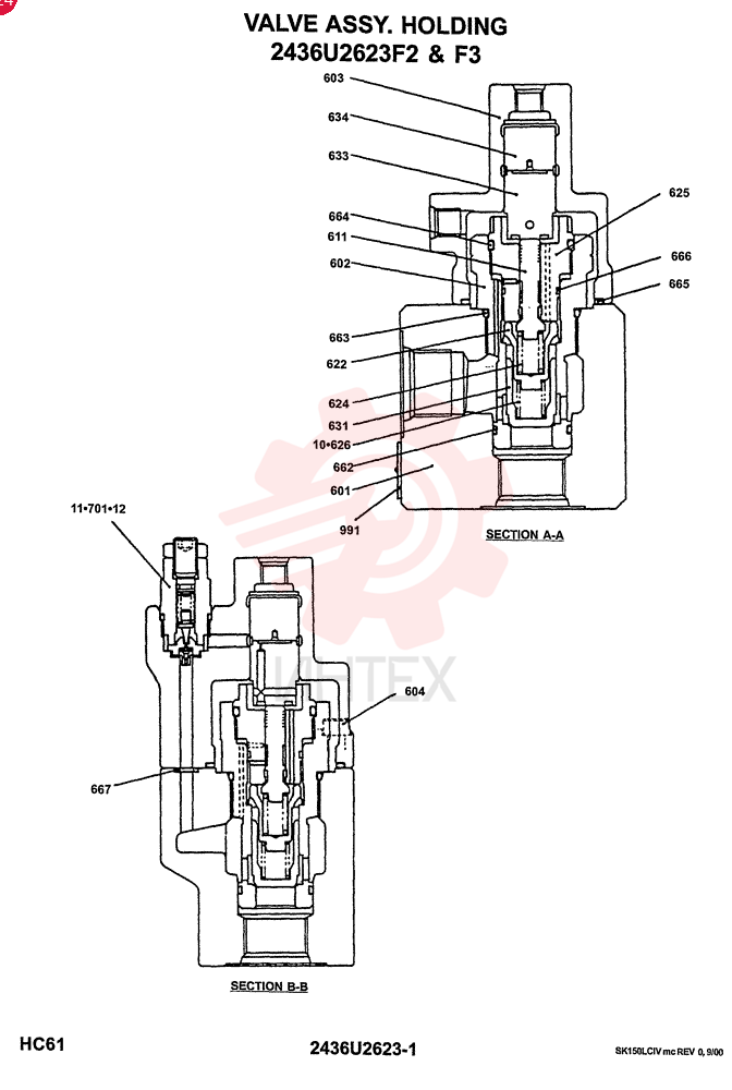VALVE 2436U2623F2