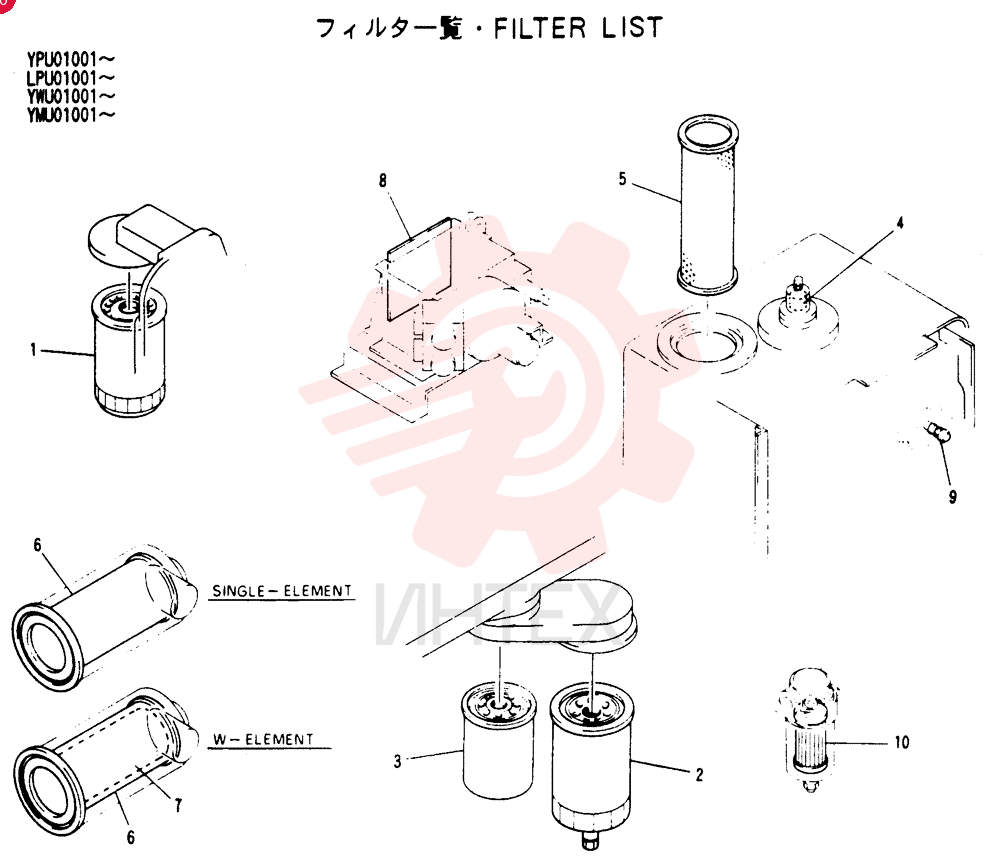 ENGINE OIL FILTER YN50VU0001D4